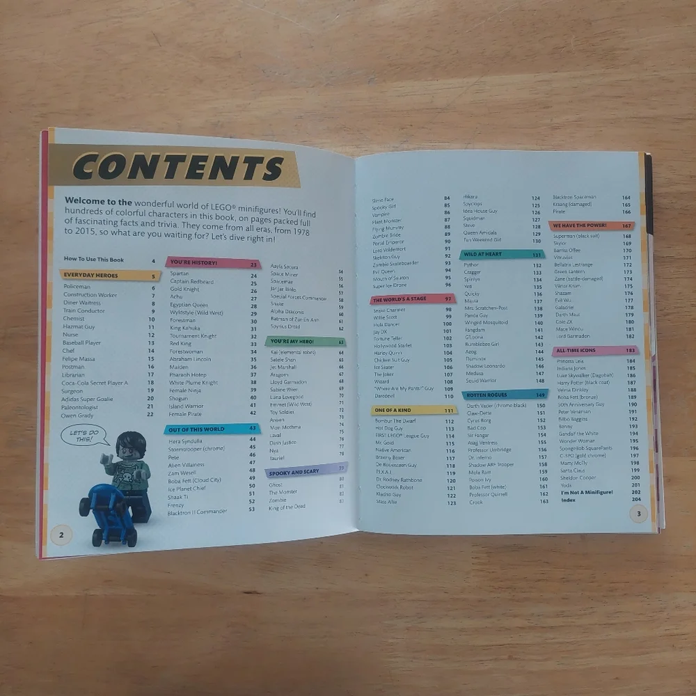 Lego I Love That Minifigure Book Hardcover - Picture 6 of 8